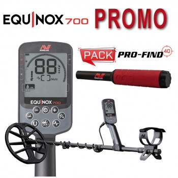 Equinox 700 con Pro-Find 40