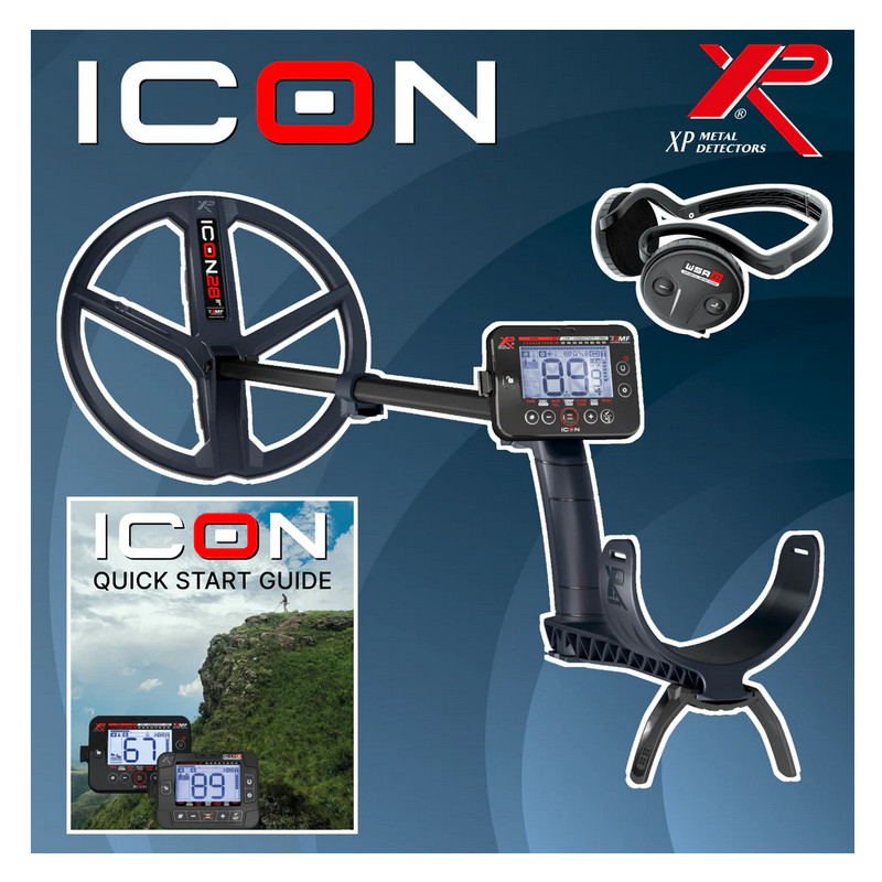 Metal detector FMF semplice e potente. Ultraleggero, 100% wireless, impermeabile fino a 5 metri. Cuffie stereo WSA ST incluse.