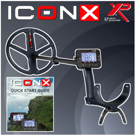 Metal detector potente, versatile e facile da usare XP ICON X è adatto a tutti i tipi di ricerca. Per tutti i terreni