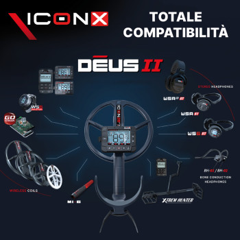XP ICON X è totalmente compatibile con XP DEUS II