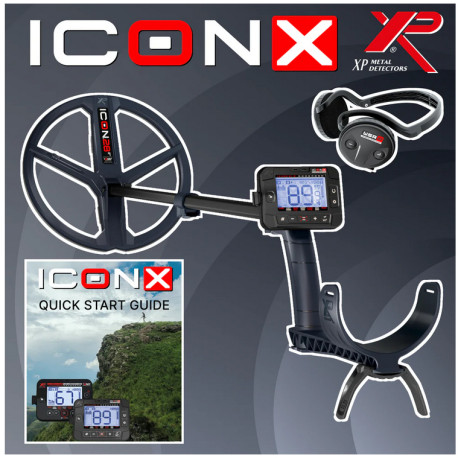 ICON X FULL metal detector 100% wireless, impermeabile, potente e versatile.