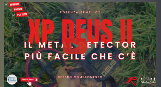  XP DEUS II il metal detector più facile che c'è 