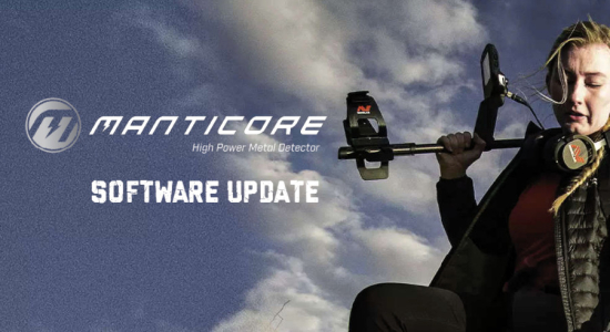 Minelab Manticore Software Update
